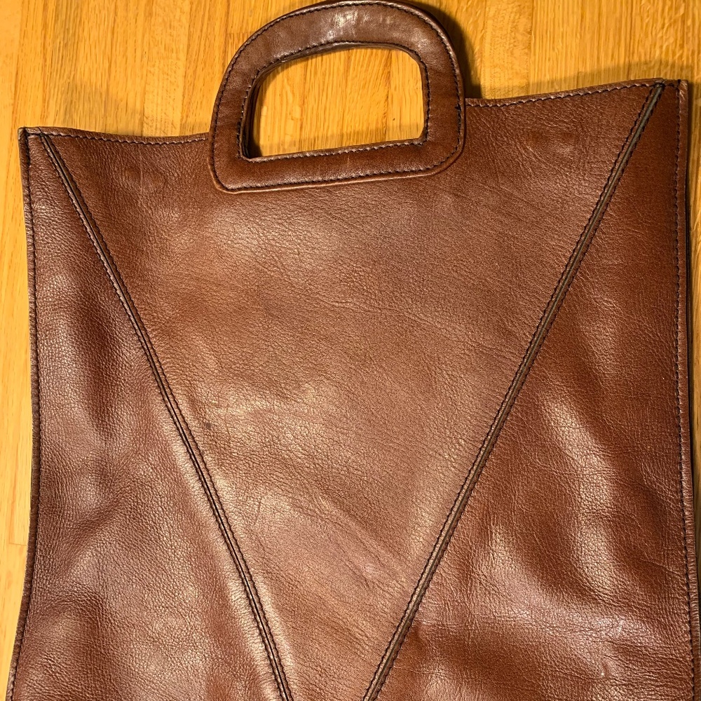 Vintage Genuine Leather Coblentz Bag 1950 1960